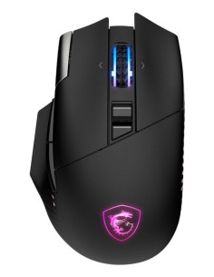 MSI S12-4301370-CLA mouse Gaming Mano destra RF Wireless + Bluetooth + USB Type-A Ottico 26000 DPI