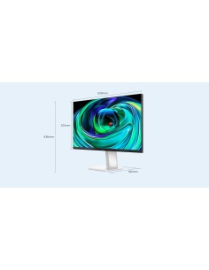 TCL 24G54 Mini-LED Monitor 24", risoluzione Full HD, 100Hz, pannello VA, 450 nits, VESA Display HDR 400, ampia gamma di colori, 2