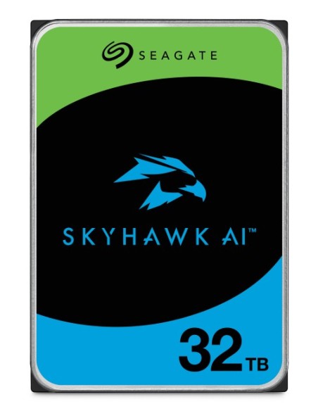 Seagate SkyHawk AI disco rigido interno 32 TB 512 MB 3.5" Serial ATA III