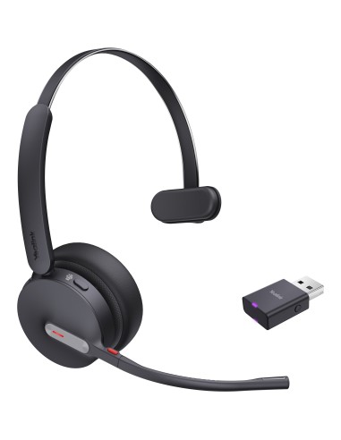 Yealink WH64 Hybrid Mono Teams Auricolare Wireless A Padiglione Ufficio Micro-USB Bluetooth Nero