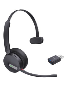 Yealink WH64 Hybrid Mono Teams Auricolare Wireless A Padiglione Ufficio Micro-USB Bluetooth Nero 2