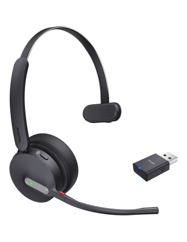 Yealink WH64 Hybrid Mono Teams Auricolare Wireless A Padiglione Ufficio Micro-USB Bluetooth Nero