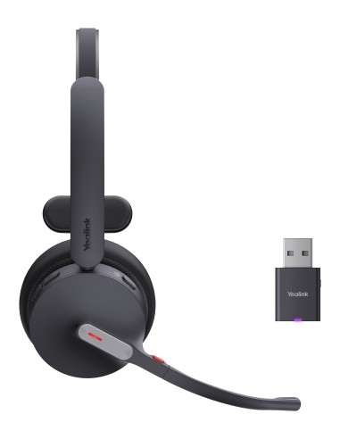 Yealink WH64 Hybrid Mono Teams Auricolare Wireless A Padiglione Ufficio Micro-USB Bluetooth Nero