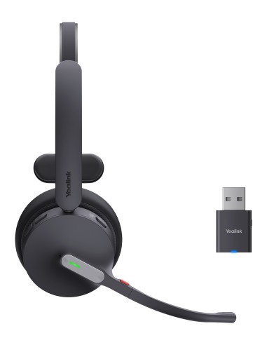 Yealink WH64 Hybrid Mono Teams Auricolare Wireless A Padiglione Ufficio Micro-USB Bluetooth Nero