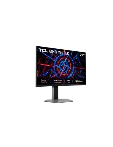 TCL P2 27P2A Monitor Mini LED da 27", risoluzione QHD (2560 × 1440), frequenza di aggiornamento fino a 200 Hz, pannello HFS