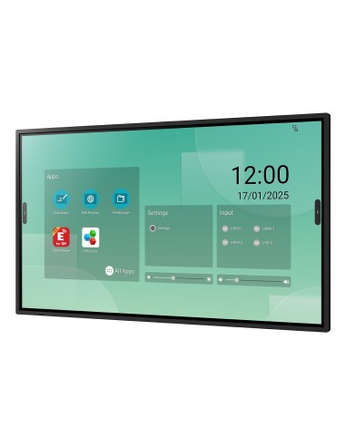 Sharp LM431 Pannello piatto interattivo 109,2 cm (43") LED Wi-Fi 500 cd m² 4K Ultra HD Nero Touch screen Processore integrato