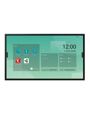 Sharp LM551 Pannello piatto interattivo 139,7 cm (55") LED Wi-Fi 500 cd m² 4K Ultra HD Nero Touch screen Processore integrato