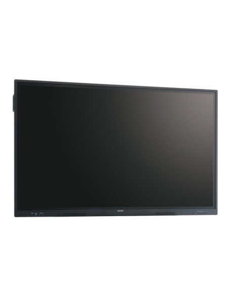 Sharp PN-LC752 Pannello piatto per segnaletica digitale 190,5 cm (75") LCD Wi-Fi 450 cd m² 4K Ultra HD Nero Touch screen