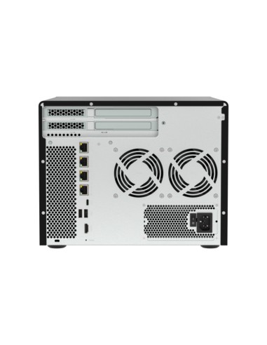 QNAP TVS-H877AX NAS Tower AMD Ryzen™ 5 16 GB DDR5 QNAP QTS Nero