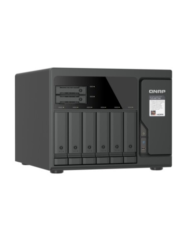 QNAP TVS-H877AX NAS Tower AMD Ryzen™ 5 16 GB DDR5 QNAP QTS Nero