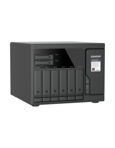 QNAP TVS-H877AX NAS Tower AMD Ryzen™ 5 16 GB DDR5 QNAP QTS Nero