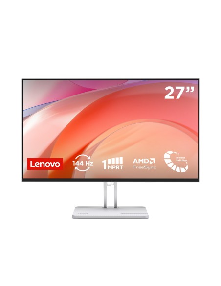 Lenovo L27-4C - Monitor 27" IPS Flat FHD 1920x1080 0 144Hz 1ms - Speakers AMD FreeSync 2xHDMI 1.4 + 1xVGA - Stand Tilt Cavo