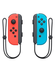 Nintendo Joy-Con (L) (R) Neon Red Neon Blue Rosso, Ciano Bluetooth Gamepad Analogico Digitale Nintendo Switch