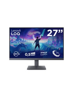 Lenovo LOQ 27-10 - Monitor Gaming 27" IPS Flat FHD 1920x1080 0 200Hz 0.5ms - AMD FreeSync Premium + VESA AdaptiveSync 2xHDMI
