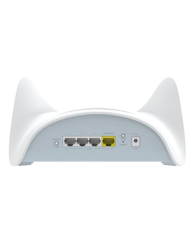 D-Link M95 sistema Wi-Fi Mesh Tri-band (2,4 GHz 5 GHz 6 GHz) Wi-Fi 6E (802.11ax) Blu, Bianco 3 Interno