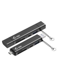 i-tec USB-C USB-A Dongle SD, TF and 2x USB (1x USB-A, 1x USB-C)