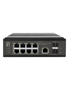 LevelOne IGP-1091 Gestito L3 2.5G Ethernet (100 1000 2500) Supporto Power over Ethernet (PoE) Montaggio da desktop parete Nero