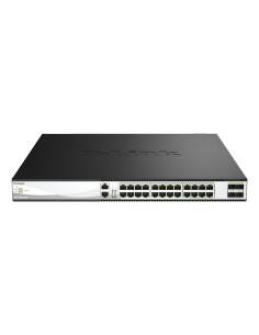 D-Link DXS-3130-28P Gestito L3 10G Ethernet (100 1000 10000) Supporto Power over Ethernet (PoE) Nero, Grigio