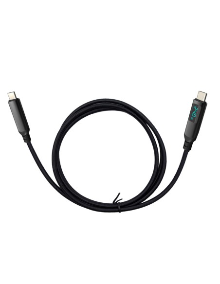 i-tec Thunderbolt 4 USB4 Class Pro Cable 240W with LCD (40 Gbps, 150 cm)