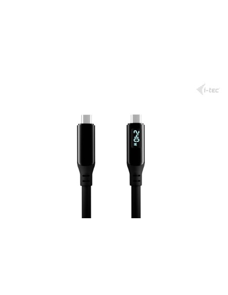 i-tec Thunderbolt 4 USB4 Class Pro Cable 240W with LCD (40 Gbps, 150 cm)
