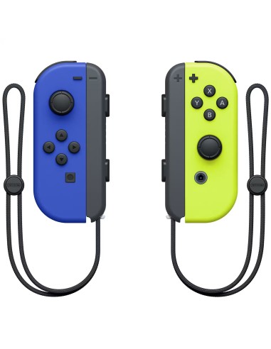 Nintendo Joy-Con Blu, Giallo Bluetooth Gamepad Digitale Nintendo Switch, Nintendo Switch OLED