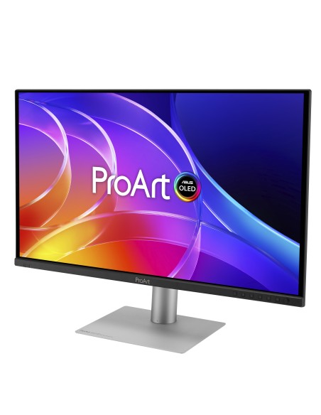 ASUS ProArt OLED PA329CDV Monitor PC 80 cm (31.5") 3840 x 2160 Pixel 4K Ultra HD QD-OLED Nero, Argento