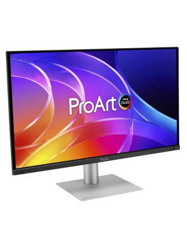 ASUS ProArt OLED PA329CDV Monitor PC 80 cm (31.5") 3840 x 2160 Pixel 4K Ultra HD QD-OLED Nero, Argento