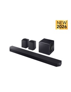 Samsung Soundbar HW-Q990H XC, Audio 11.1.4 canali, potenza 756W, Active Voice Amplifier Pro, Auto AV Sync, Bluetooth 5.3,