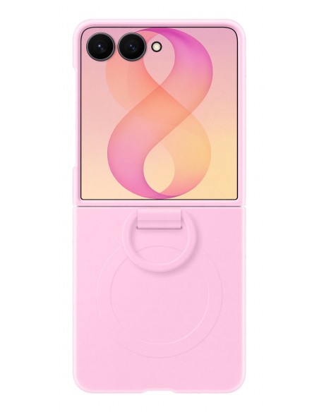 Samsung Galaxy Z Flip8 Silicone Ring Magnet Case