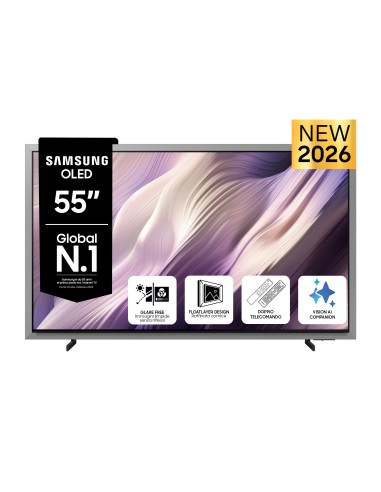 Samsung OLED AI TV 55" QE55S99HATXZT 4K, Processore NQ4 AI Gen3, 4K AI Upscaling Pro, Glare Free, OLED HDR Pro, Motion