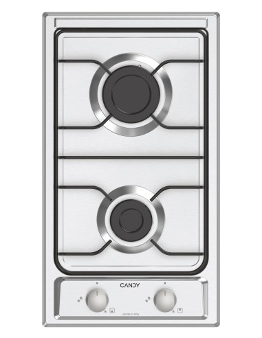 Candy Idea CHW23X Acciaio inox Da incasso 28.8 cm Gas 2 Fornello(i)