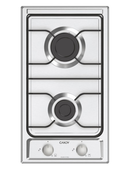 Candy Idea CHW23X Acciaio inox Da incasso 28.8 cm Gas 2 Fornello(i)
