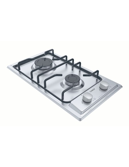 Candy Idea CHW23X Acciaio inox Da incasso 28.8 cm Gas 2 Fornello(i)