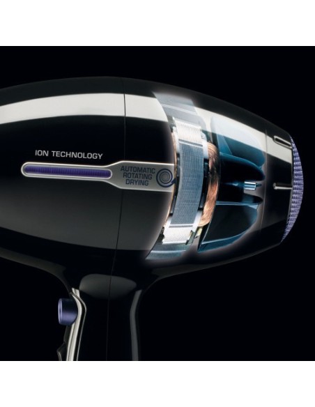 Imetec BHD2 asciuga capelli 2000 W Nero