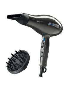 Imetec P2 2200 asciuga capelli 2200 W Nero