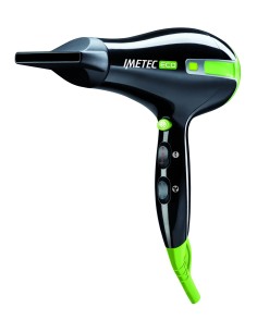 Imetec ECO SE1 800 asciuga capelli 1400 W Nero