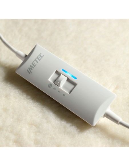 Imetec Scaldasonno Express Riscaldaletto elettrico 200 W Beige Lana