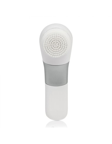 Bellissima Face Cleansing Spazzola vibrante Argento, Bianco Batteria