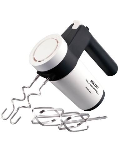Imetec ST 1000 Sbattitore manuale 400 W Nero, Bianco