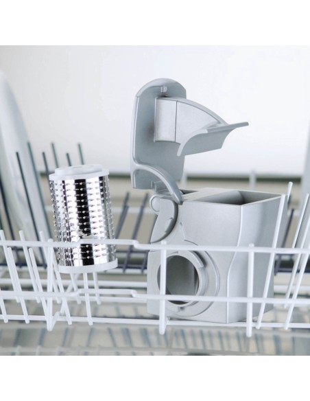 Imetec Dolcevita GR1 grattugia e spiralizzatore elettrici Grattugia elettrica Metallo, Plastica Argento, Bianco
