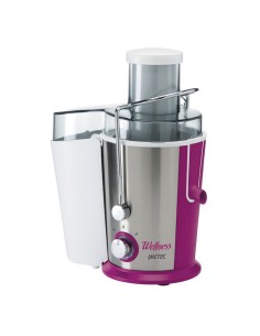 Imetec Wellness JE Centrifuga spremiagrumi 400 W Viola, Acciaio inox, Bianco
