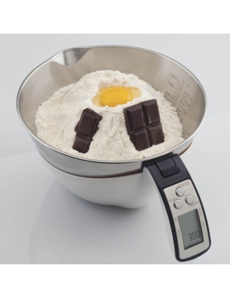 Imetec Dolcevita ES 4 Acciaio inox, Bianco Bilancia da cucina elettronica