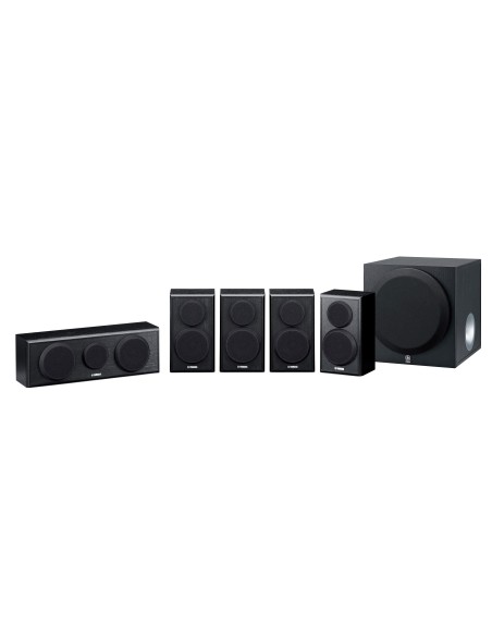 Yamaha NS-PB150 set di altoparlanti PC Nero 5.1 canali 2-vie 240 W