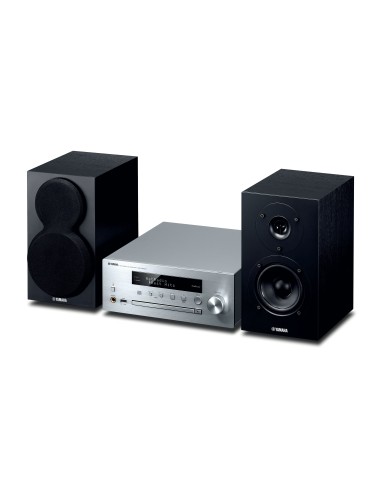 Yamaha MCR-N470D Microsistema audio per la casa 44 W Nero, Argento