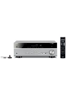 Yamaha RXV483-TI ricevitore AV 5.1 canali Surround Compatibilità 3D Titanio