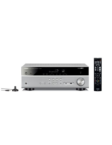 Yamaha RXV483-TI ricevitore AV 5.1 canali Surround Compatibilità 3D Titanio