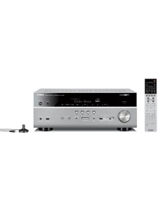 Yamaha RXV683 7.2 canali Surround Compatibilità 3D Titanio
