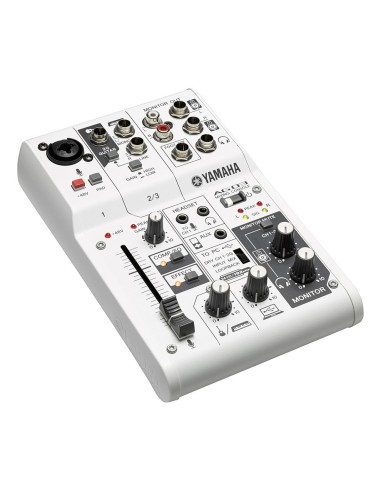 Yamaha AG03 mixer audio 3 canali Bianco