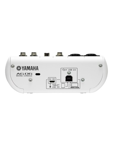 Yamaha AG06 6 canali Bianco