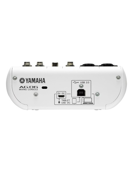 Yamaha AG06 6 canali Bianco